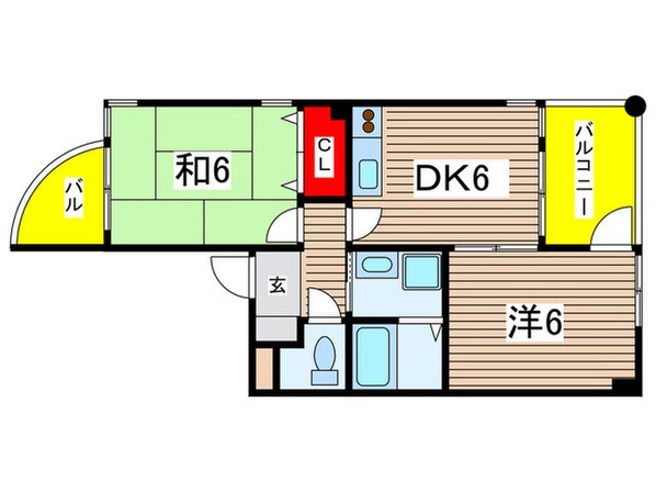 MIZUKI武庫之荘の物件間取画像